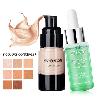 EFERO Green Tea Face Serum Acne Trantment Oil Control Moisturizing Face Essence Soothing Repair Skin Whitening Day Cream 15ML
EFERO Green Tea Face Serum Acne Trantment Oil Control Moisturizing Face Essence Soothing Repair Skin Whitening Day Cream 15ML