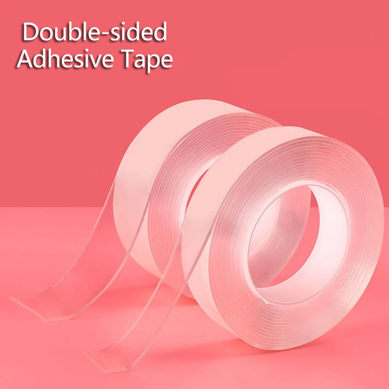 Multifunctional Double-Sided Adhesive Nano Tape Traceless Tape Reusable Sticker Washable Anti-slip Fixed Adhesive 1/3/5 M
Multifunctional Double-Sided Adhesive Nano Tape Traceless Tape Reusable Sticker Washable Anti-slip Fixed Adhesive 1/3/5 M