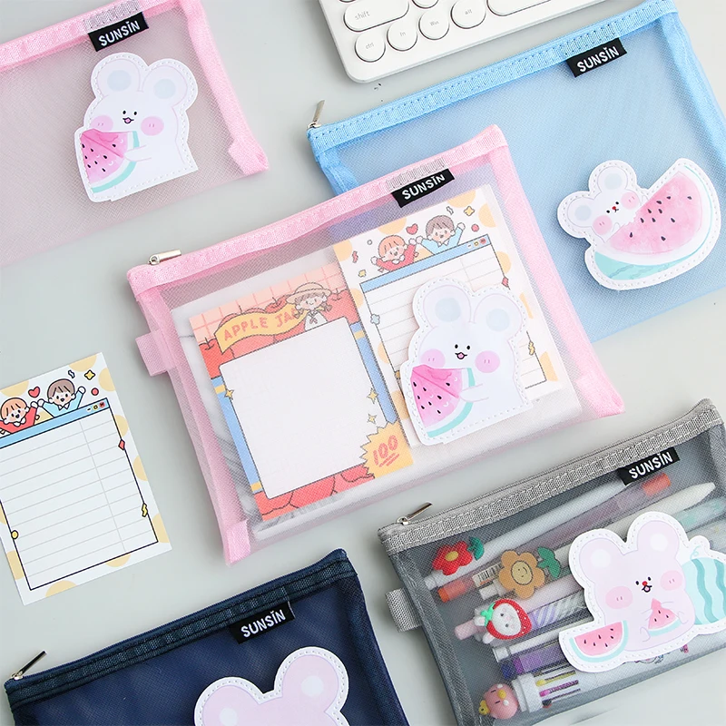 2020 New High Capacity Cartoon Mesh Pen Bag Translucent Cute Students Stationery Storage Creative Stationery Box School Supplies
2020 New High Capacity Cartoon Mesh Pen Bag Translucent Cute Students Stationery Storage Creative Stationery Box School Supplies