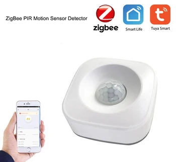 AAA Battery Operated Tuya ZigBee PIR Motion Sensor Detector Works with Tuya ZigBee Hub
AAA Battery Operated Tuya ZigBee PIR Motion Sensor Detector Works with Tuya ZigBee Hub