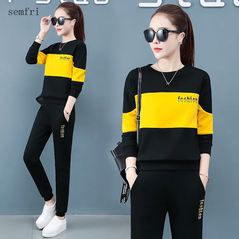 Semfri Women Two Piece Set Sportswear Suit 2020 Spring Autumn Loose Style Tracksuit Female Korean Version Casual Hoodies Suits
Semfri Women Two Piece Set Sportswear Suit 2020 Spring Autumn Loose Style Tracksuit Female Korean Version Casual Hoodies Suits