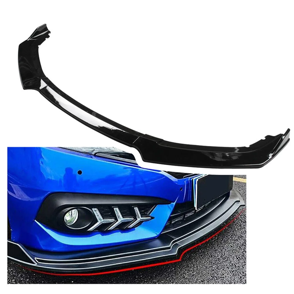 3pcs Black Front Bumper Body Kit Spoiler Lip For 2016-2019 Honda Civic
3pcs Black Front Bumper Body Kit Spoiler Lip For 2016-2019 Honda Civic