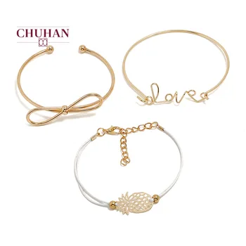 CHUHAN 3 Pcs/Set Bohemian Retro Crystal Arrow Geometry Open Gems Bracelet Set Ladies Jewelry Accessories Party Bangle C51
CHUHAN 3 Pcs/Set Bohemian Retro Crystal Arrow Geometry Open Gems Bracelet Set Ladies Jewelry Accessories Party Bangle C51