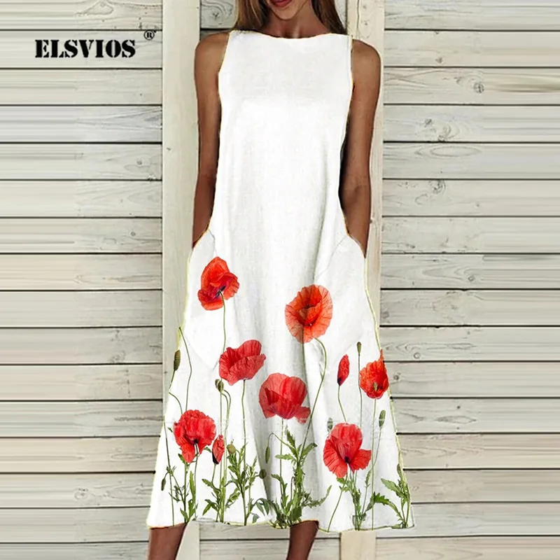 Floral Print Splash Ink Sleeveless Elegant Vestidos Lady Loose Casual Streetwear 2021 Spring Summer Women Beach Sweet Long Dress
Floral Print Splash Ink Sleeveless Elegant Vestidos Lady Loose Casual Streetwear 2021 Spring Summer Women Beach Sweet Long Dress