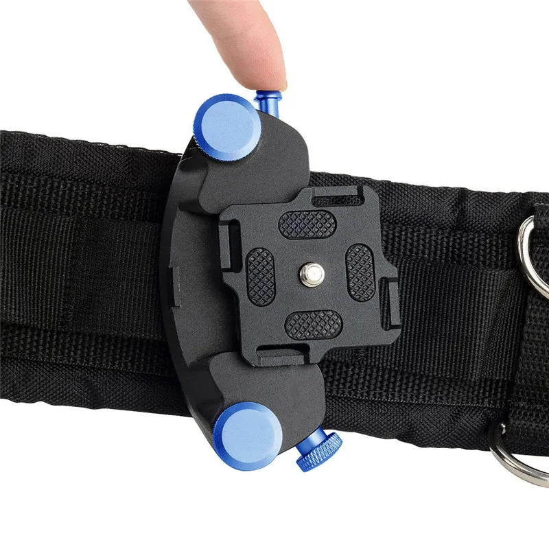 1PC Camera Waist Carrier Adjustable Quick Release Clip Waist Carrier Buckle 20Kg Load Capacity Camera Mount No Peak Design Lever
1PC Camera Waist Carrier Adjustable Quick Release Clip Waist Carrier Buckle 20Kg Load Capacity Camera Mount No Peak Design Lever