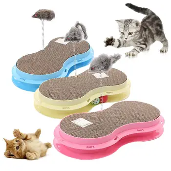 Pet Cat Kitten Track Ball Bell Disc Mouse Doll Spring Plate Interactive Toy 
Pet Cat Kitten Track Ball Bell Disc Mouse Doll Spring Plate Interactive Toy