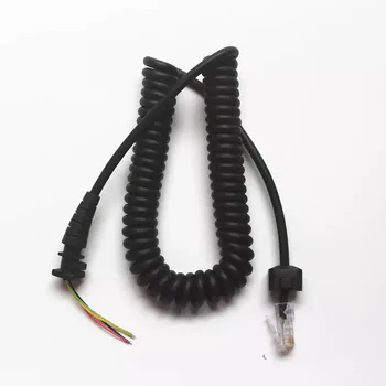 5X for DIY 4 wire 8pins microphone cable for motorola GM300 GM338 GM950 GM3188 GM3688 etc car radio for HMN3596 MIC
5X for DIY 4 wire 8pins microphone cable for motorola GM300 GM338 GM950 GM3188 GM3688 etc car radio for HMN3596 MIC