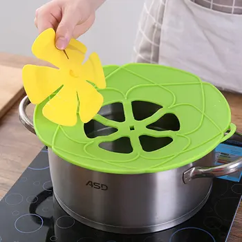 Silicone lid Spill Stopper Cover For Pot Pan Kitchen Accessories Cooking Tools Flower Cookware Home Kitchen Accessories Gadgets
Silicone lid Spill Stopper Cover For Pot Pan Kitchen Accessories Cooking Tools Flower Cookware Home Kitchen Accessories Gadgets