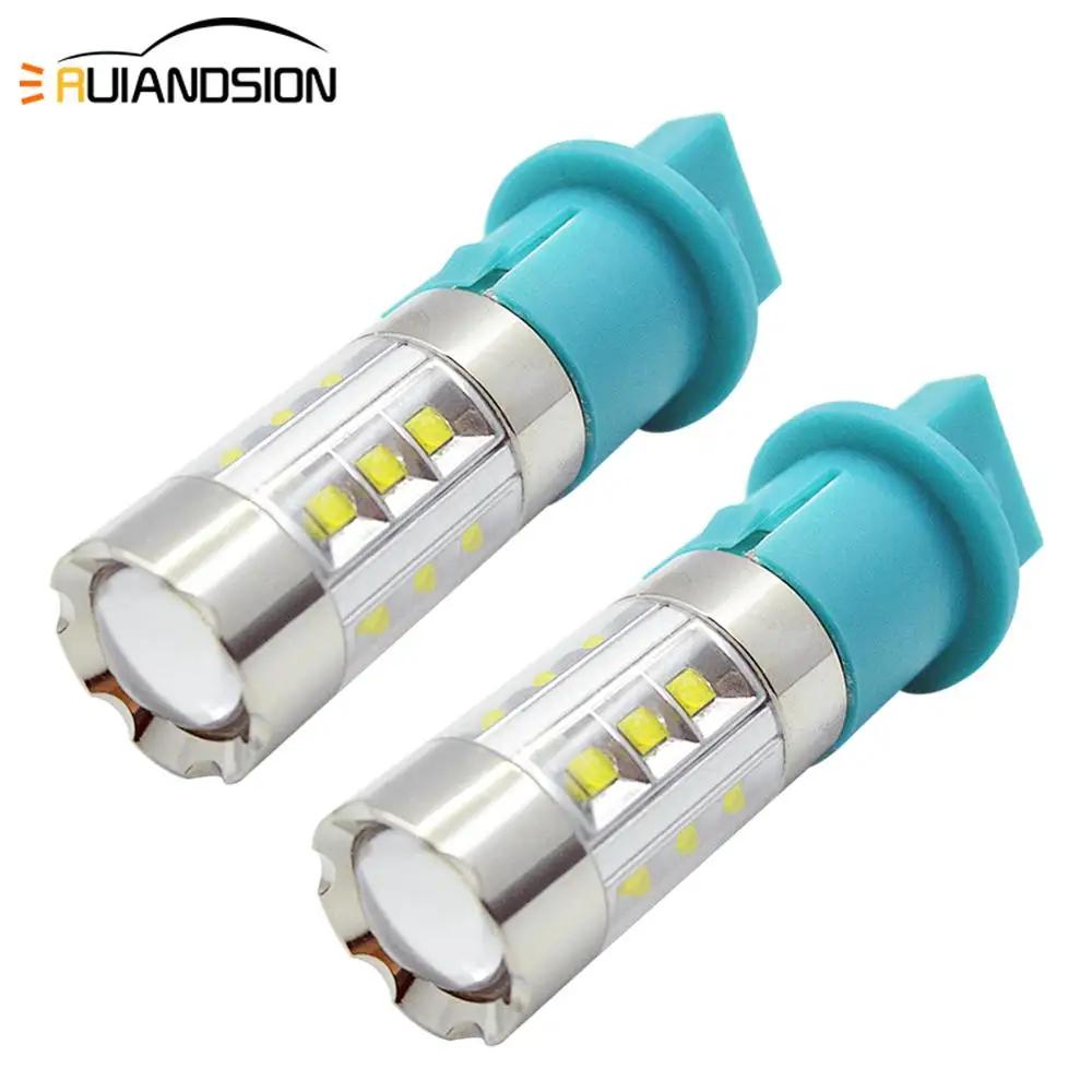 2pcs High Power white 100W XB-D chip PH16W Fog Driving LED Bulbs for Front Turn Signal Reverse Lights DRL 10-30V 1000 Lumens
2pcs High Power white 100W XB-D chip PH16W Fog Driving LED Bulbs for Front Turn Signal Reverse Lights DRL 10-30V 1000 Lumens