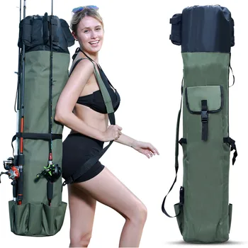 Sougayilang New1.2m Fishing Bag Portable Multifunction Nylon Fishing Bags Fishing Rod Bag Case Fishing Tackle Tools Storage Bag
Sougayilang New1.2m Fishing Bag Portable Multifunction Nylon Fishing Bags Fishing Rod Bag Case Fishing Tackle Tools Storage Bag