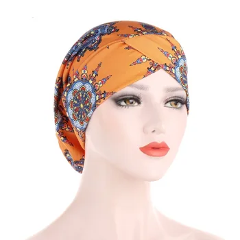 New Muslim Stretch Fabric Forehead Cross Printing Indian Hat Inner Hijabs Tie-dye Headband Chemotherapy Head Cap Turban
New Muslim Stretch Fabric Forehead Cross Printing Indian Hat Inner Hijabs Tie-dye Headband Chemotherapy Head Cap Turban