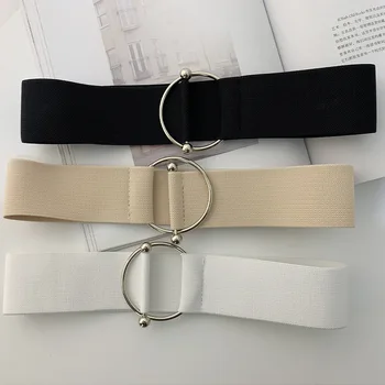 2020 New Women Belt Round Buckle Elastic Weaving Fabric Women's Belt Casual All-matching female waistband dress jeans belts 
2020 New Women Belt Round Buckle Elastic Weaving Fabric Women's Belt Casual All-matching female waistband dress jeans belts