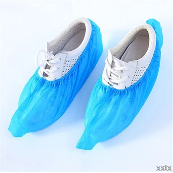 Premium 100 Pack (50 Pairs )Disposable Boot & Shoe Covers - Durable, Wear Resistant, Non-Slip, Non-toxic, Recyclable 
Premium 100 Pack (50 Pairs )Disposable Boot & Shoe Covers - Durable, Wear Resistant, Non-Slip, Non-toxic, Recyclable