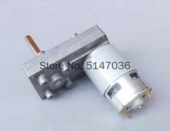 DC12V DC 775 Geared Motor 7-shaped Geared Motor Forward and Reverse Full Metal Gear Reducer
DC12V DC 775 Geared Motor 7-shaped Geared Motor Forward and Reverse Full Metal Gear Reducer