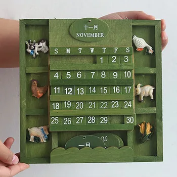 Practical Wood Calendar Hanging Home Office Craft Decorative Manual Perpetual Wall Reusable Vintage Arts Animals Permanent Block
Practical Wood Calendar Hanging Home Office Craft Decorative Manual Perpetual Wall Reusable Vintage Arts Animals Permanent Block