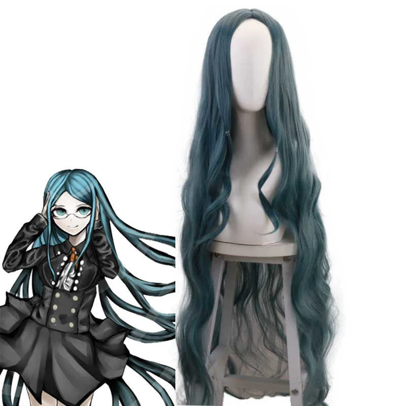 Danganronpa 3 Shirogane Tsumugi Coser Wig Long Blue Hair Cosplay Halloween Costume Props + Free Hair Cap
Danganronpa 3 Shirogane Tsumugi Coser Wig Long Blue Hair Cosplay Halloween Costume Props + Free Hair Cap