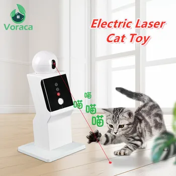 Laser Cat Toy Automatic Robot for Cat Play Game Dog Interactive Toy Rotating Pets Exercise Training Toy Multi-Angle Funny Toy
Laser Cat Toy Automatic Robot for Cat Play Game Dog Interactive Toy Rotating Pets Exercise Training Toy Multi-Angle Funny Toy
