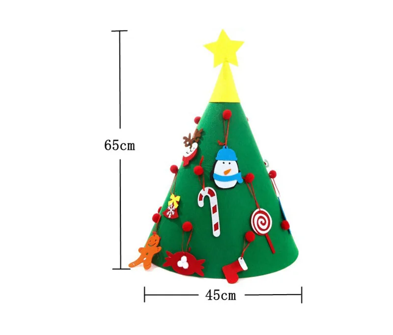 christmas tree w velcro kids fine gifts toys artificial tree