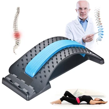 Back Massager Stretcher Equipment Fitness Lumbar Traction Back Stretch Relax Stretcher Waist Massage Support Spine Pain Relief
Back Massager Stretcher Equipment Fitness Lumbar Traction Back Stretch Relax Stretcher Waist Massage Support Spine Pain Relief