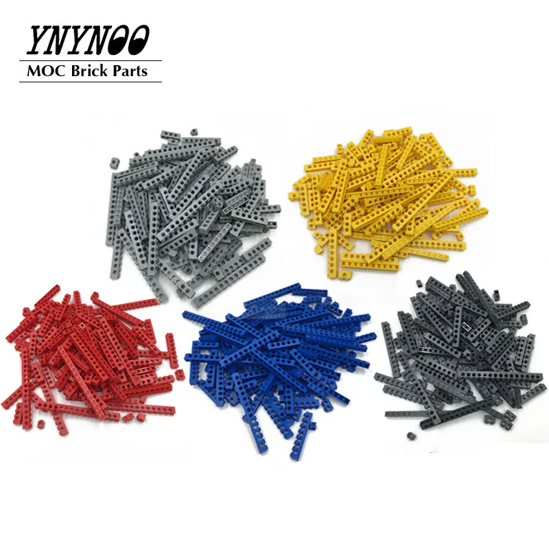 

500g/lot Technical Bricks with Hole Mixed MOC 6541 2730 3700 32000 3701 3894 3702 3895 4217 3703 Building Blocks Bulk DIY Toys