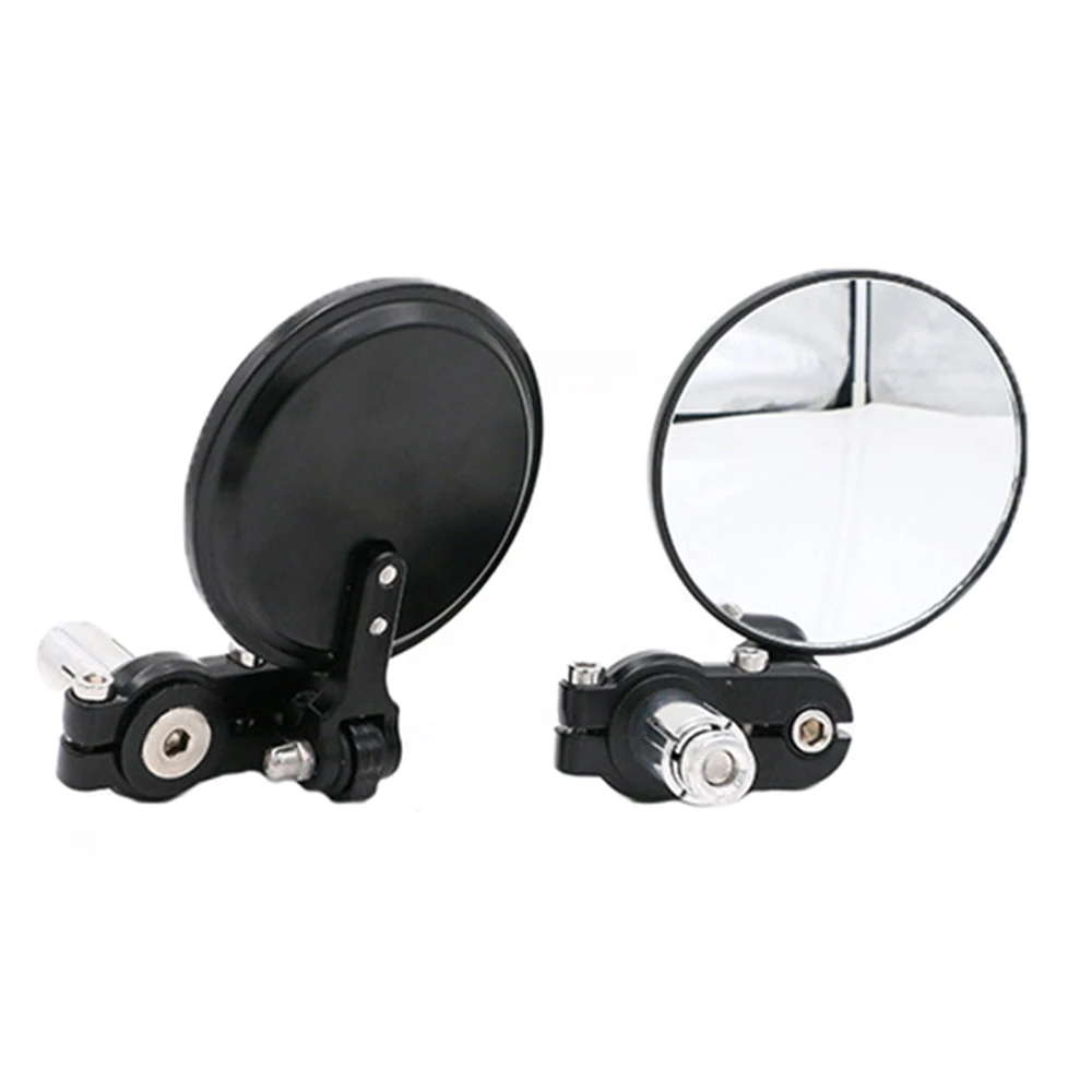 Bicycle Adjustable Rear View Mirror Handlebar Universal MTB Road Bike Wide Range ConvexMirror Cycling Rearview Ayna BC0006 (6)