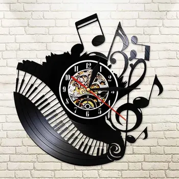 Piano Room Music Notes Vinyl Record Clock Musician Pianist Teacher Custom Sign Wall Art Vinyl Clock I love music Clock Watch
Piano Room Music Notes Vinyl Record Clock Musician Pianist Teacher Custom Sign Wall Art Vinyl Clock I love music Clock Watch