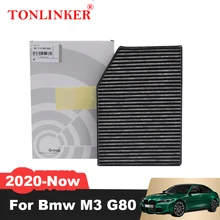 TONLINKER Cabin Filter 64119382885 For Bmw M3 Sedan G80 2020 2021 2022- 3.0AT xDrive S58B30 Model 64119382886 Car Accessories 
TONLINKER Cabin Filter 64119382885 For Bmw M3 Sedan G80 2020 2021 2022- 3.0AT xDrive S58B30 Model 64119382886 Car Accessories