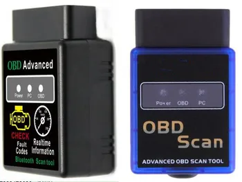 Universal 2 Colors ELM327 Bluetooth HH OBD Advanced OBDII OBD2 ELM 327 Auto Car Diagnostic Scanner code reader scan tool
Universal 2 Colors ELM327 Bluetooth HH OBD Advanced OBDII OBD2 ELM 327 Auto Car Diagnostic Scanner code reader scan tool