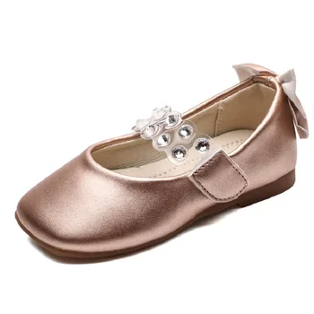 Kids Party Flat Shoes Baby Girl Dress Fashion Dance Prinses Rhinestone Bow-Knot 2020 Autumn New Leather Shoes 1 2 3 4 5 6 Years
Kids Party Flat Shoes Baby Girl Dress Fashion Dance Prinses Rhinestone Bow-Knot 2020 Autumn New Leather Shoes 1 2 3 4 5 6 Years