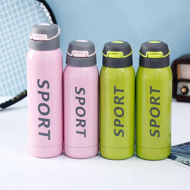 Stainless Steel Bounce Straw Insulated Cup Adult Pregnant Women Cup Students Children Creative Portable Leak-Proof Sports Bottle 
Stainless Steel Bounce Straw Insulated Cup Adult Pregnant Women Cup Students Children Creative Portable Leak-Proof Sports Bottle