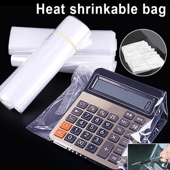 100 Pcs Heat Shrink Film Clear PVC Shrinkable Packaging Wrap Sealing Protector XH8Z
100 Pcs Heat Shrink Film Clear PVC Shrinkable Packaging Wrap Sealing Protector XH8Z