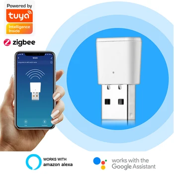 Tuya SMART Zigbee hub signal repeater USB 20-30M signal extend for smart home voice control by Alexa google home assistant
Tuya SMART Zigbee hub signal repeater USB 20-30M signal extend for smart home voice control by Alexa google home assistant