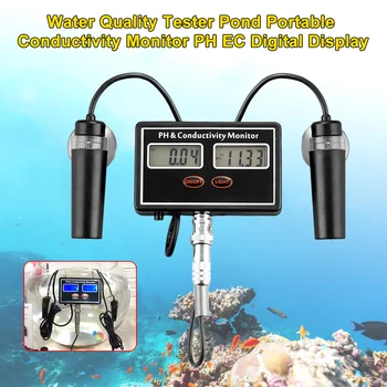Digital Display PH EC Portable Home Measuring Tool With Backlight Conductivity Monitor Online Water Quality Tester Easy Read
Digital Display PH EC Portable Home Measuring Tool With Backlight Conductivity Monitor Online Water Quality Tester Easy Read