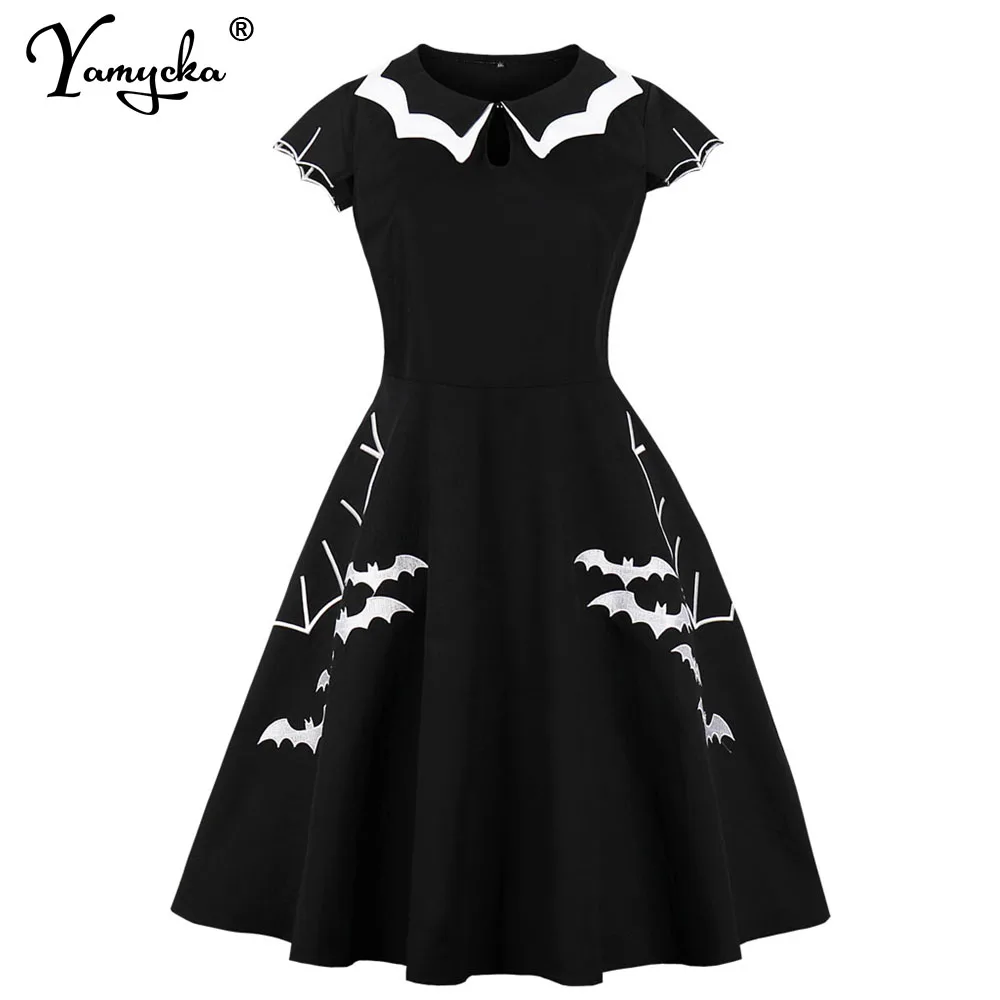 Sexy vintage black Lolita summer dress women elegant casual bodycon party dress gothic clothes womens evening dresses vestidos
Sexy vintage black Lolita summer dress women elegant casual bodycon party dress gothic clothes womens evening dresses vestidos