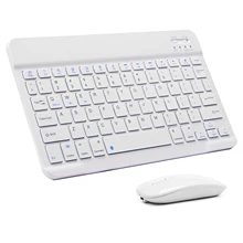 Bluetooth Keyboard and Mouse Combo Rechargeable Portable Wireless Keyboard Mouse Set for Apple iPad iPhone Android ios xiaomi
Bluetooth Keyboard and Mouse Combo Rechargeable Portable Wireless Keyboard Mouse Set for Apple iPad iPhone Android ios xiaomi