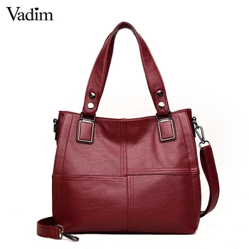 Vadim 2019 Luxury Brand Women Handbag Casual Tote Bags PU Leather Female Shoulder Bag Large Capacity Ladies Crossbody Bag
Vadim 2019 Luxury Brand Women Handbag Casual Tote Bags PU Leather Female Shoulder Bag Large Capacity Ladies Crossbody Bag