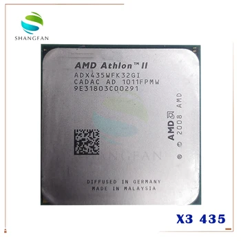 AMD Athlon II X3 435 2.9 GHz Triple-Core CPU Processor ADX435WFK32GI ADX435WFK32GM Socket AM3
AMD Athlon II X3 435 2.9 GHz Triple-Core CPU Processor ADX435WFK32GI ADX435WFK32GM Socket AM3