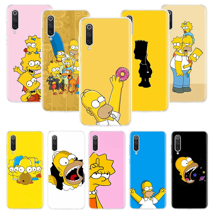 

Simpsons Case for Xiaomi Redmi Note 7 8 Pro 8A 7A 5 5A 6A 4X S2 K20 MI 5X 6X 9 8 CC9 F1 Soft TPU Phone Cover