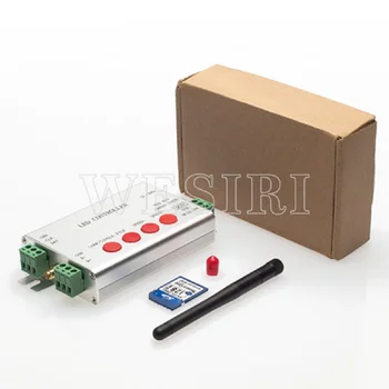 H806SB LED SD Card WIFI SPI Controller Max 2048 Pixels Controlled Support WS2811/WS2812B/UCS1903/SK6812/LPD8806/APA102/WS2801
H806SB LED SD Card WIFI SPI Controller Max 2048 Pixels Controlled Support WS2811/WS2812B/UCS1903/SK6812/LPD8806/APA102/WS2801