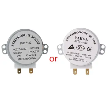 1Pc x Microwave Motor CW/CCW 4 W 5/6 RPM AC 220-240V Rotary Table Synchronous 49TYZ-A2 Dropship
1Pc x Microwave Motor CW/CCW 4 W 5/6 RPM AC 220-240V Rotary Table Synchronous 49TYZ-A2 Dropship