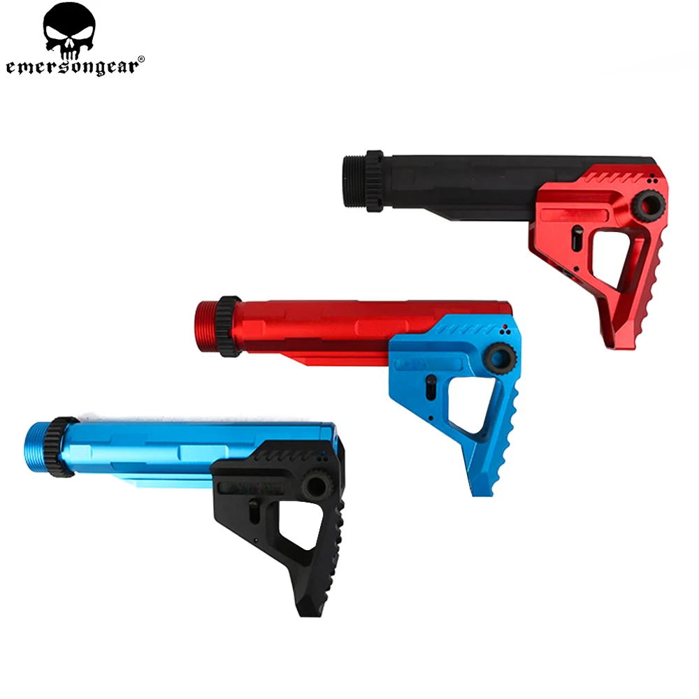 EMERSONGEAR Aluminium Stock Pipe For AEG M4 SI Style Lightweight Stock Pipe Airsoft Hunting Accessories BD3678
EMERSONGEAR Aluminium Stock Pipe For AEG M4 SI Style Lightweight Stock Pipe Airsoft Hunting Accessories BD3678