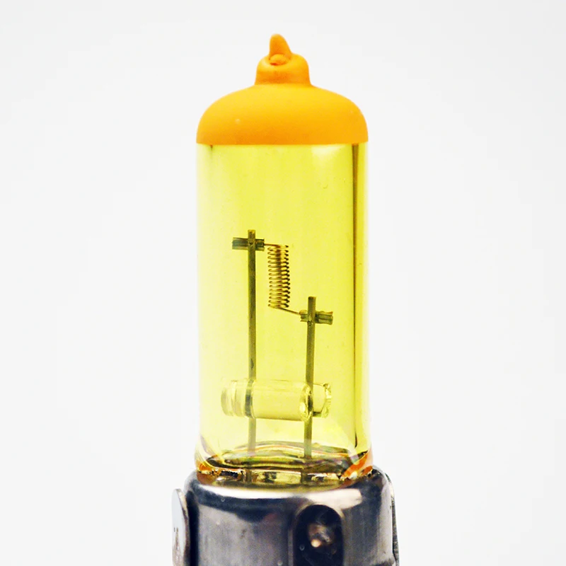 Hippcron 2 x желтое стекло HB4 9006 галогенные лампы 12 В 55 Вт P22d Автомобильные фары