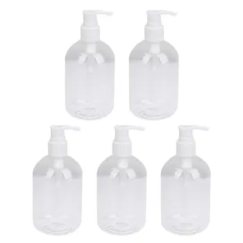 5pcs 350ml Useful Shower Gel Bottles Containers Toiletry Bottles Refillable Shampoo Container Liquid Bottle for Home Bathroom
5pcs 350ml Useful Shower Gel Bottles Containers Toiletry Bottles Refillable Shampoo Container Liquid Bottle for Home Bathroom