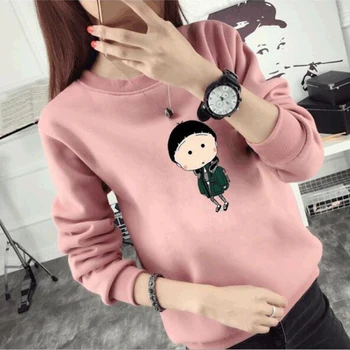 High Quality Womens Hoodies Cute Little Kid Printed Long Sleeve O Neck Thick Women Sweatshirt Loose Sudadera Mujer
High Quality Womens Hoodies Cute Little Kid Printed Long Sleeve O Neck Thick Women Sweatshirt Loose Sudadera Mujer
