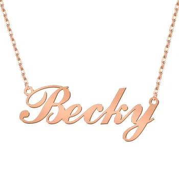 HIYONG Name Necklace Custom Necklaces Custom Nameplate Pendant Necklace Personalized Letter Necklace Women Chain Choker
HIYONG Name Necklace Custom Necklaces Custom Nameplate Pendant Necklace Personalized Letter Necklace Women Chain Choker