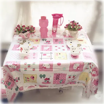 Hello kitty table linen tablecloth pastoral cartoon cute dinner cloth rectangle plain dyed table cloths cover lace tablecloth
Hello kitty table linen tablecloth pastoral cartoon cute dinner cloth rectangle plain dyed table cloths cover lace tablecloth
