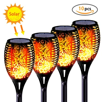 2020 LED Solar Flame Light Outdoor IP65 Waterproof Solar Flame Torches Garden Light Flickering Lamp for Balcony Garden Courtyard
2020 LED Solar Flame Light Outdoor IP65 Waterproof Solar Flame Torches Garden Light Flickering Lamp for Balcony Garden Courtyard