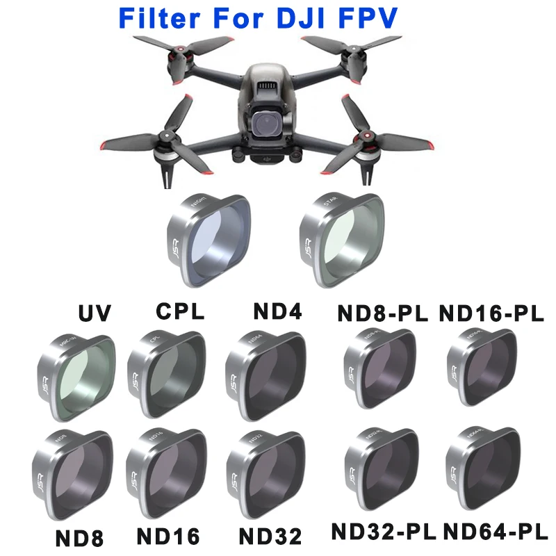 For DJI FPV Combo Lens Filter UV/CPL/NDPL4/8/16/32 Set Neutral Density Polar Filters Kit Camera Drone Accessories Quadcopter
For DJI FPV Combo Lens Filter UV/CPL/NDPL4/8/16/32 Set Neutral Density Polar Filters Kit Camera Drone Accessories Quadcopter