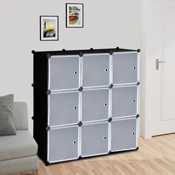 9 Cube Storage Plastic Cube Organizer DIY Modular Closet Cabinet Bookcase US Warehouse Drop Shipping Available
9 Cube Storage Plastic Cube Organizer DIY Modular Closet Cabinet Bookcase US Warehouse Drop Shipping Available