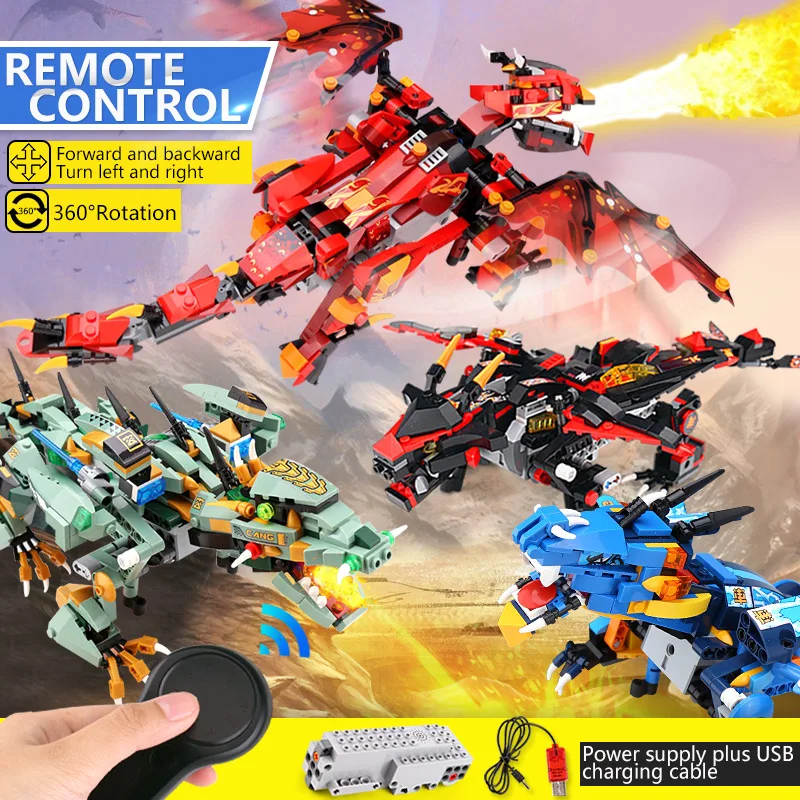 ninja RC Anime Action Figure Remote Control Mecha Dragon Ninjagoings Building Blocks Toys Children Birthday Gift Bricks
ninja RC Anime Action Figure Remote Control Mecha Dragon Ninjagoings Building Blocks Toys Children Birthday Gift Bricks
